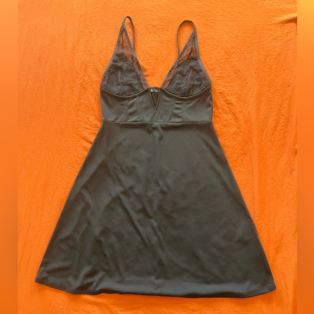 Zara Black Lace Detail Chemise